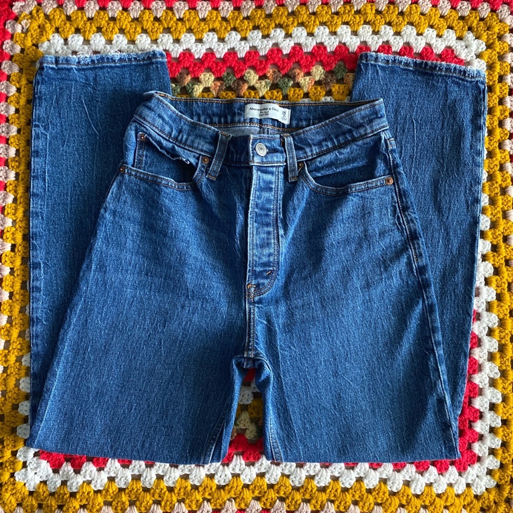Abercrombie & fitch The Dad High Rise Jean